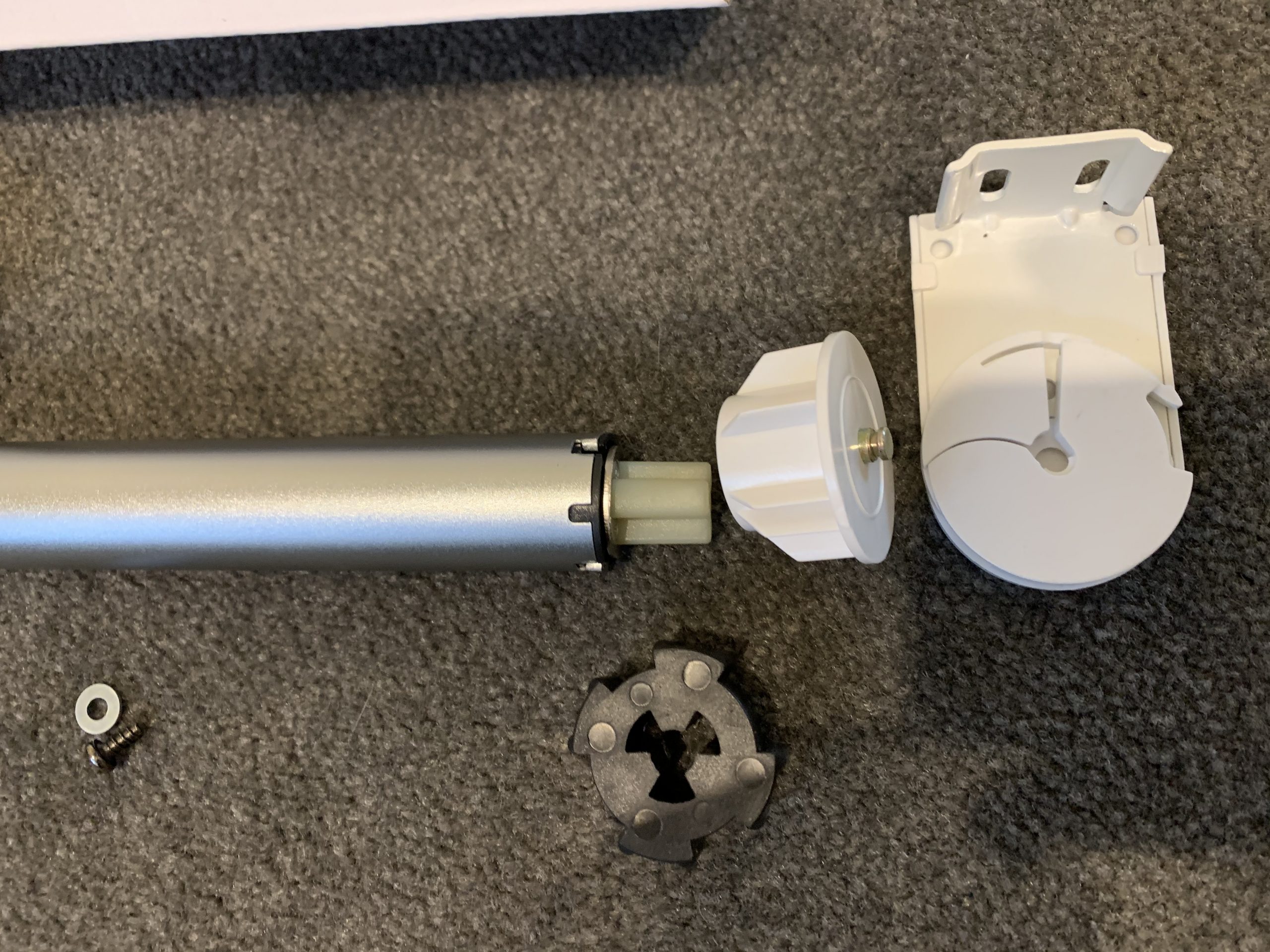 Electronic Wireless Roller Blind Motor With Mounting Kit & USB Charging Cord (only) RAEX Australia