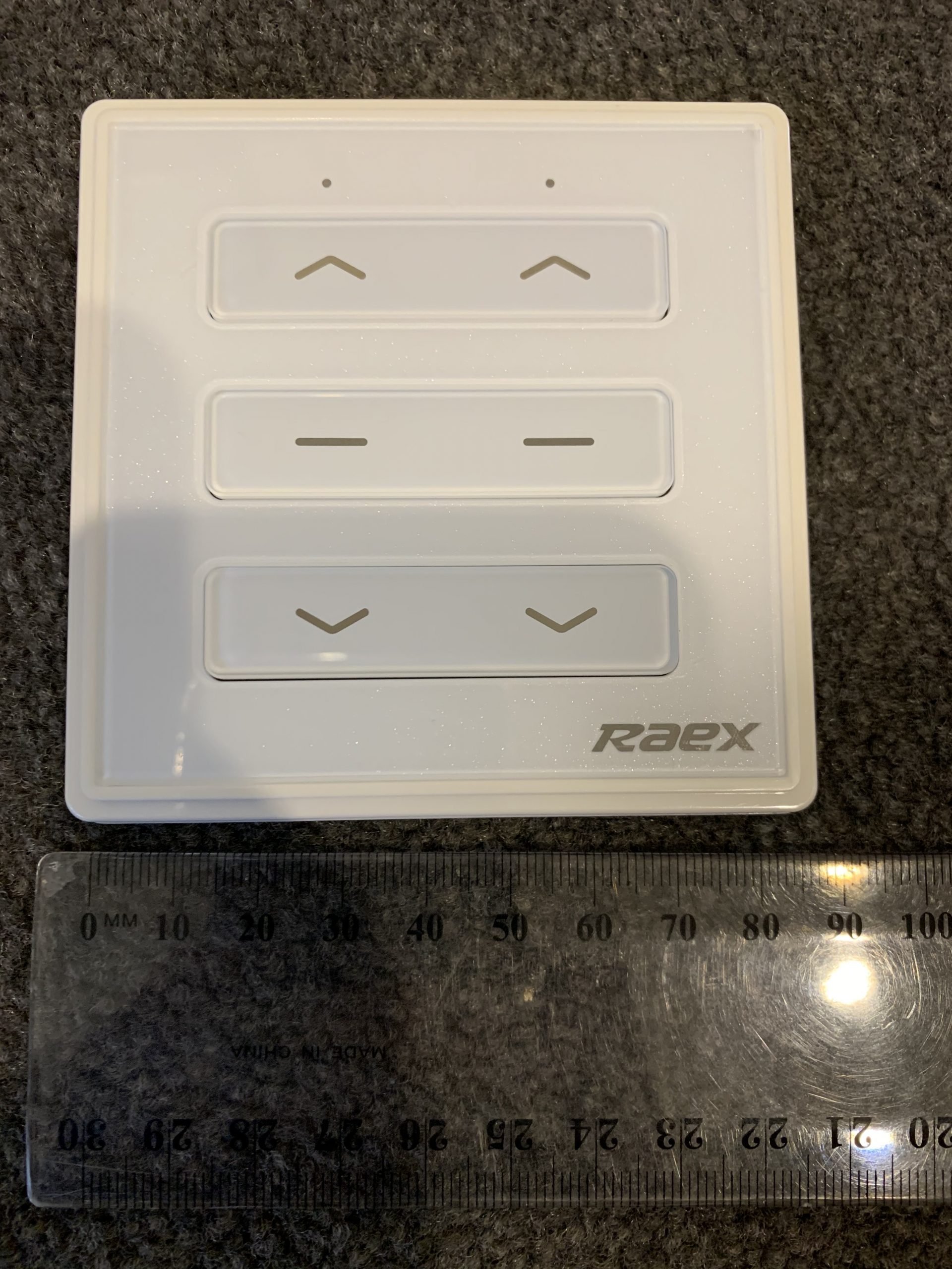 2 Channel Wall Mounted Wireless Remote Control YR2020 RAEX Australia